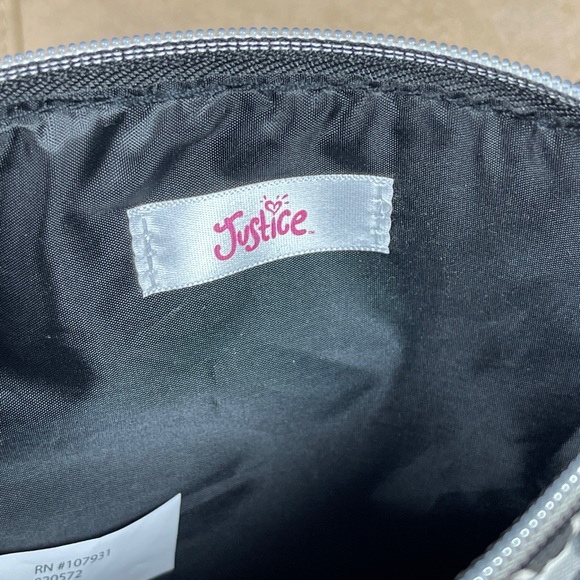 Justice Girls “Z” Initial Dogs Pug Purse Pocketbook Bag Shoulder Zoey - Picture 11 of 13